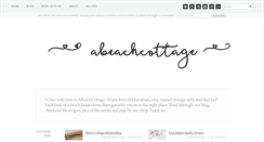 Desktop Screenshot of abeachcottage.com