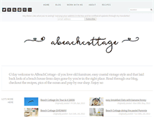 Tablet Screenshot of abeachcottage.com